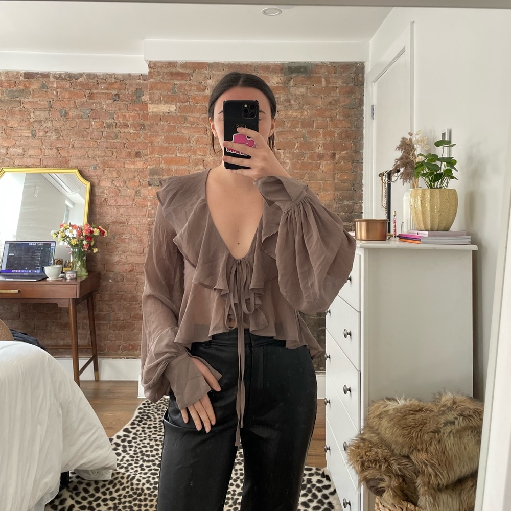 Instant Karma Top in Walnut
